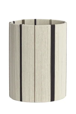 Light & Living Lampenkap Medan Crème/Donkerbruin Ø30cm