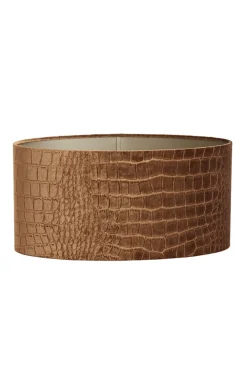 Light & Living Lampenkap Praya Ovaal Bruin 45x21x22cm