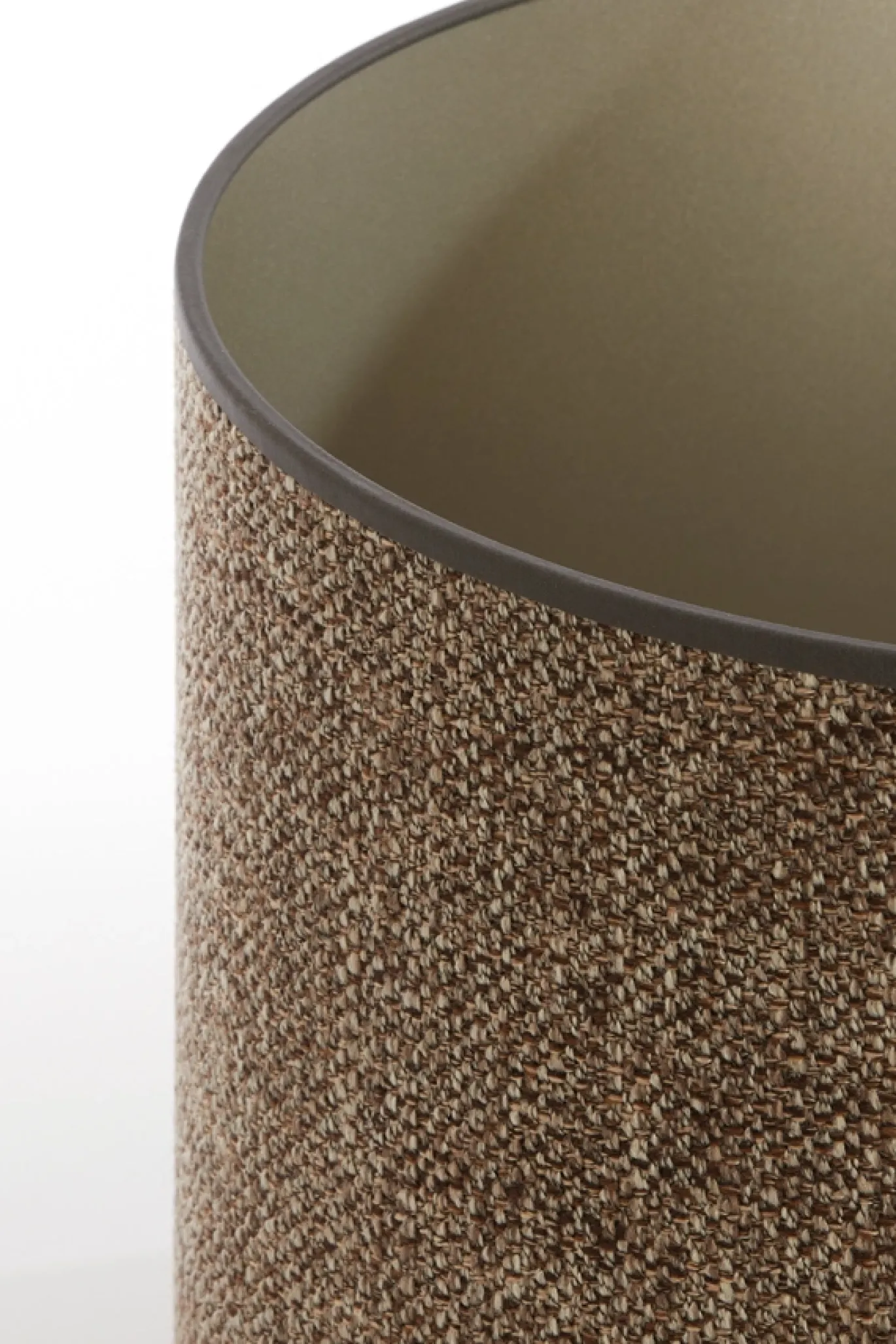 Light & Living Lampenkap Saverna Rond Donkerbruin Ø40cm