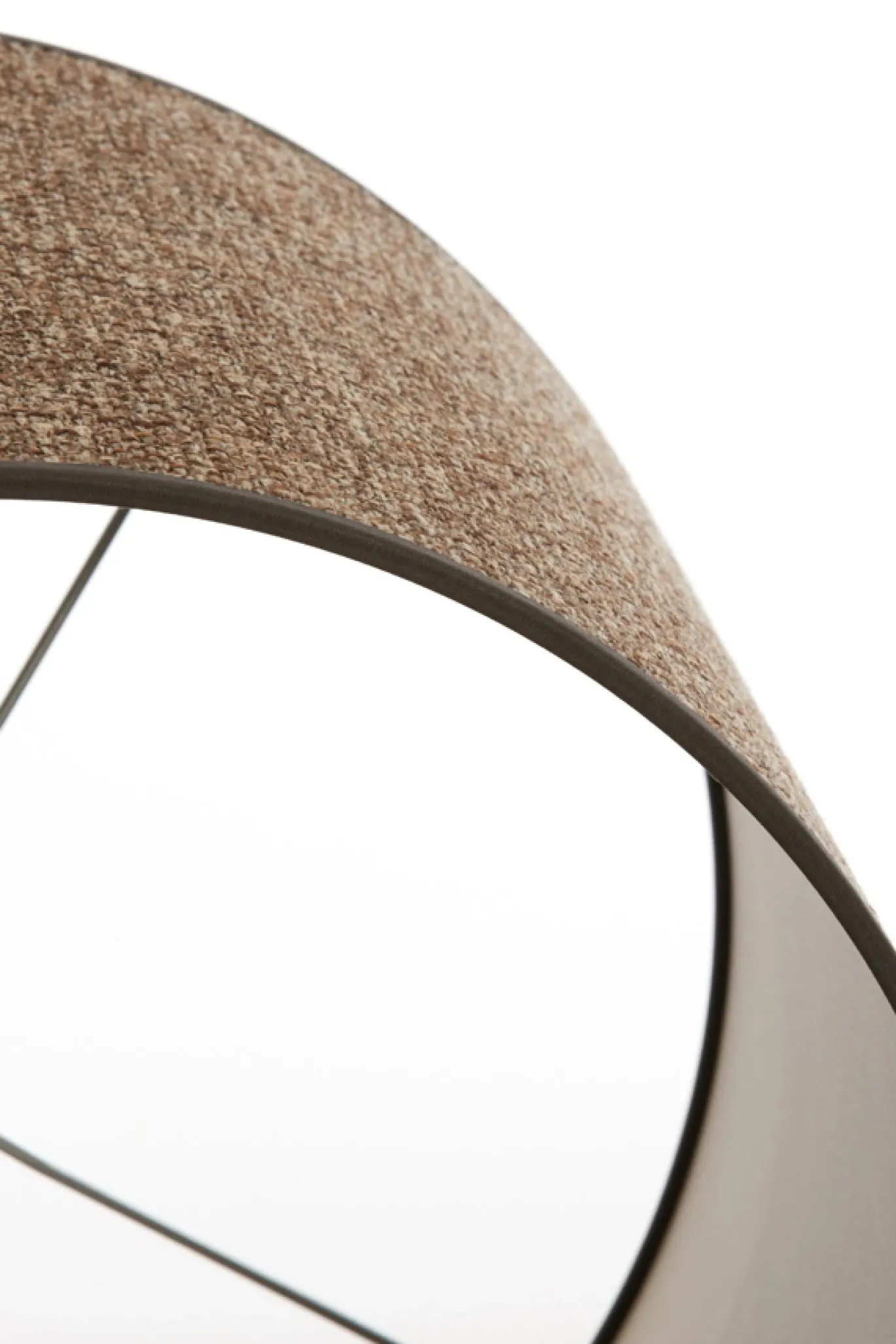 Light & Living Lampenkap Saverna Rond Donkerbruin Ø40cm