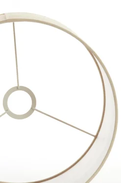 Light & Living Lampenkap Sendai Rond Zand Ø40x30cm