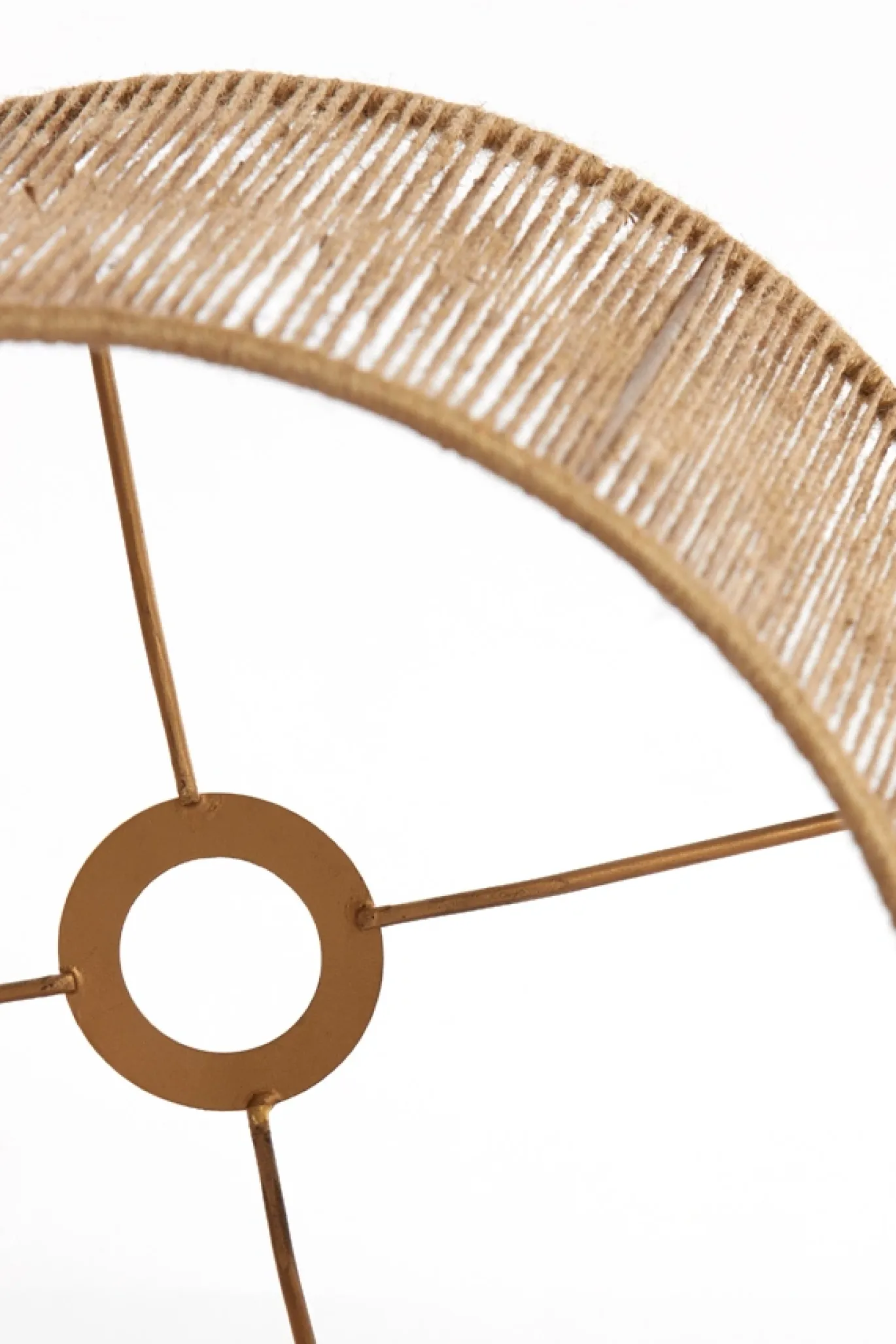 Light & Living Lampenkap Tossa Rond Jute Naturel Ø40cm