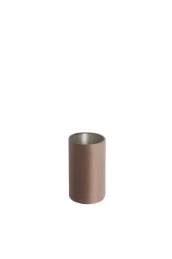 Light & Living Lampenkap Velours Ovaal Chocolade Bruin S