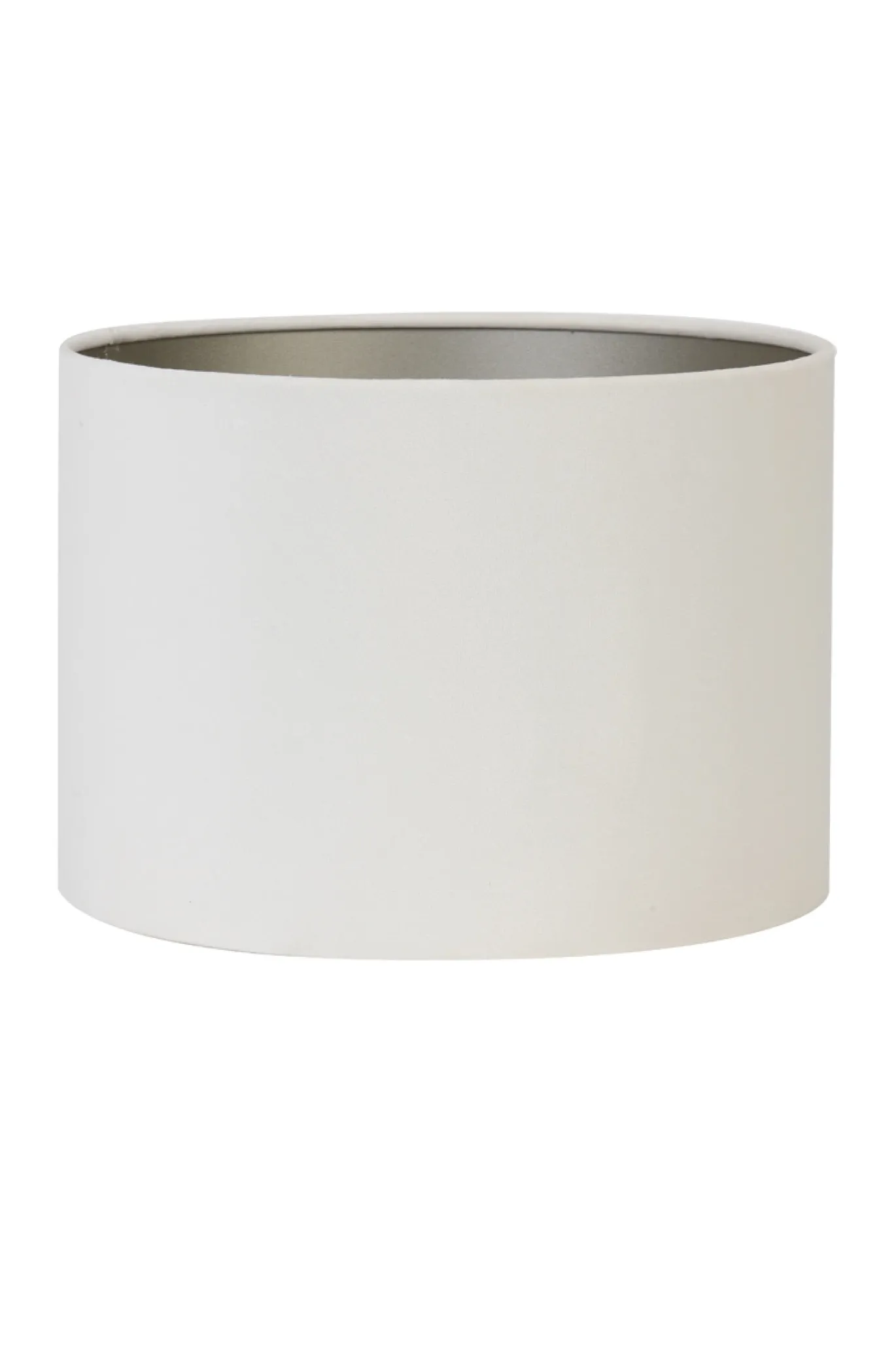 Light & Living Lampenkap Velours Off White Ø40cm