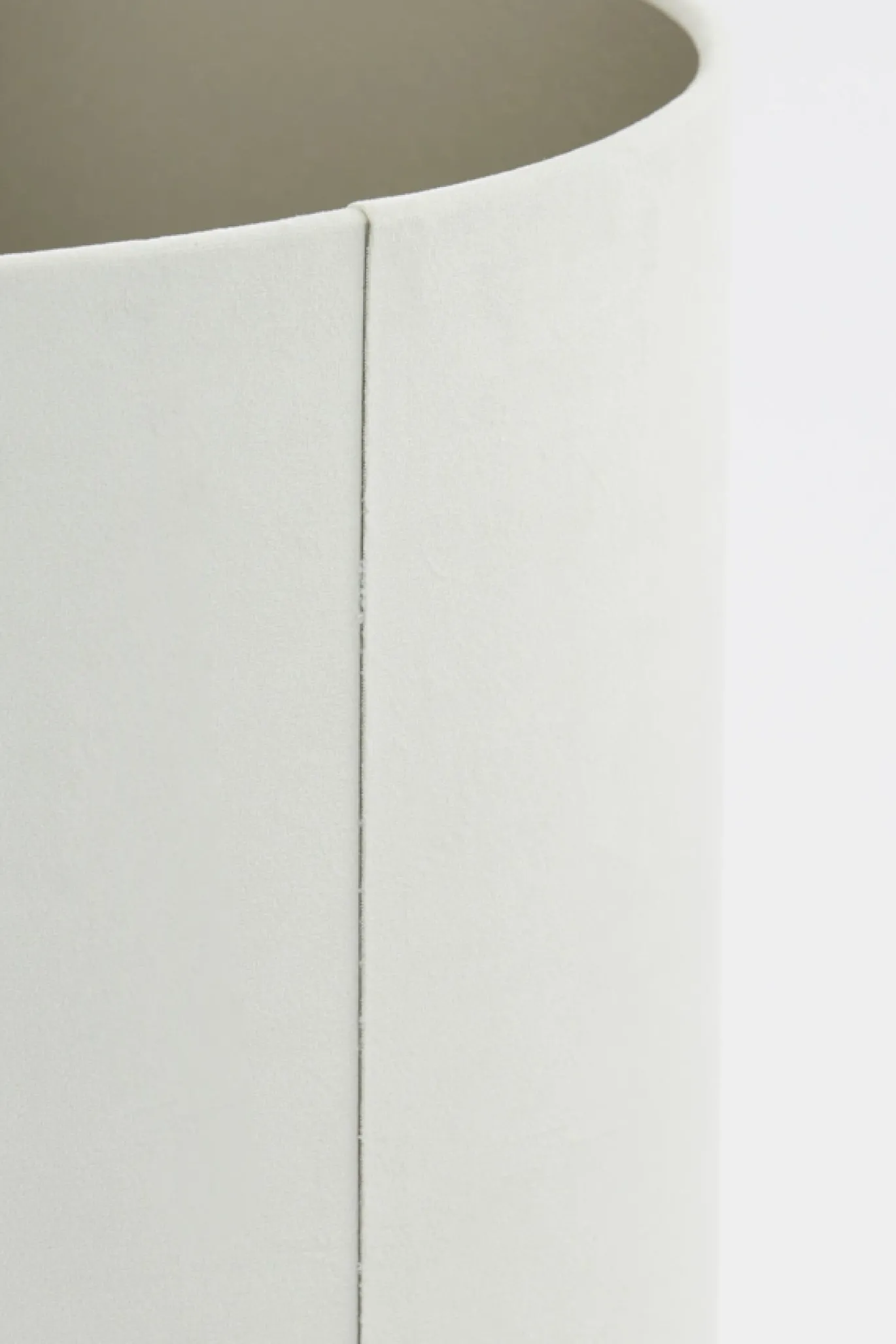 Light & Living Lampenkap Velours Off White Ø40cm