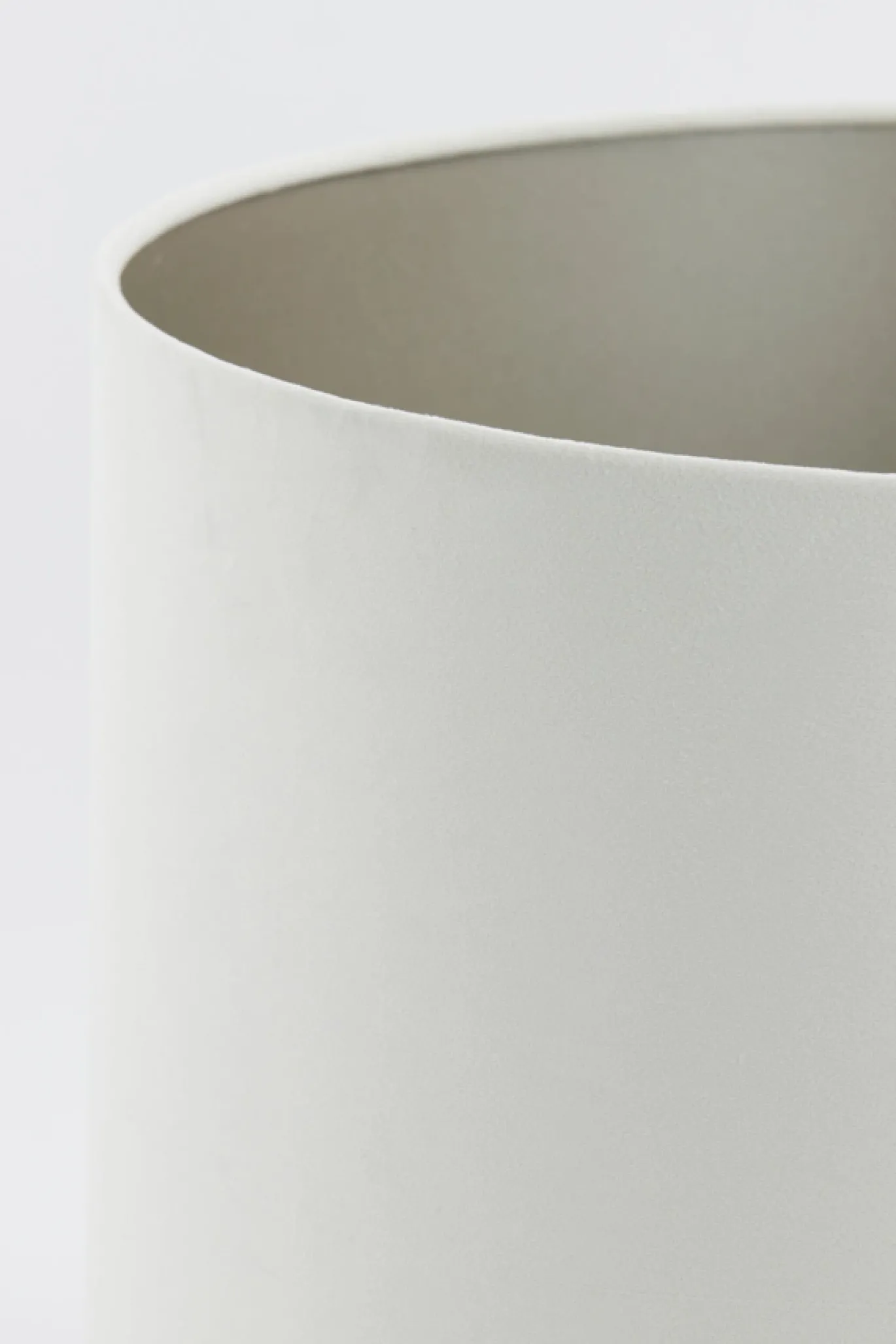 Light & Living Lampenkap Velours Off White Ø40cm