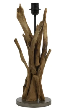 Light & Living Lampvoet Bluma Naturel Bruin 50cm