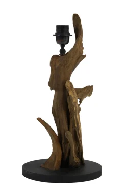 Light & Living Lampvoet Ikal Recycled Teakhout Naturel Bruin 50cm