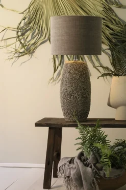 Light & Living Lampvoet Kyara Keramiek Grijs 59cm
