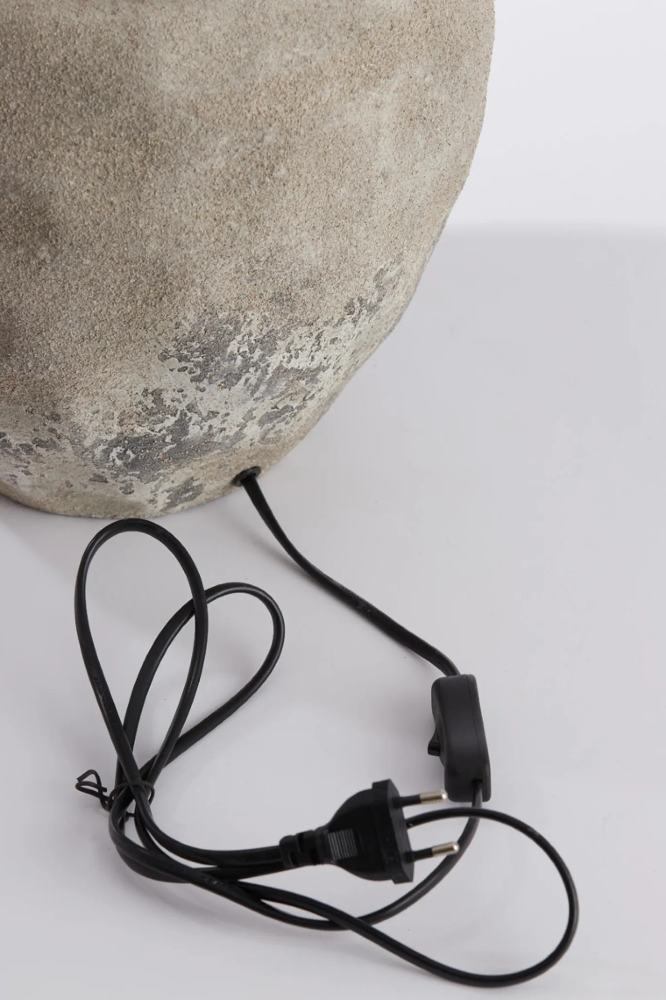 Light & Living Lampvoet Lezama Ruw Vintage Grijs L