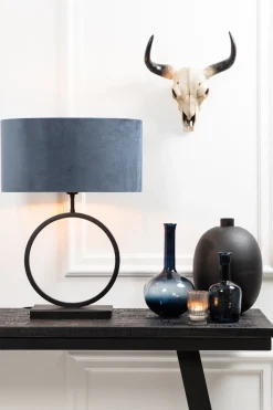 Light & Living Lampvoet Liva Mat Zwart XS