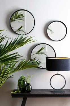 Light & Living Lampvoet Liva Mat Zwart XS
