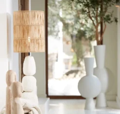 Light & Living Lampvoet Marree Crème S