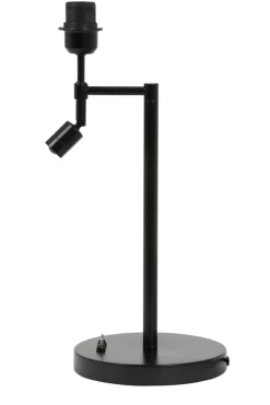 Light & Living Lampvoet Montana Mat Zwart met Led 47,5cm
