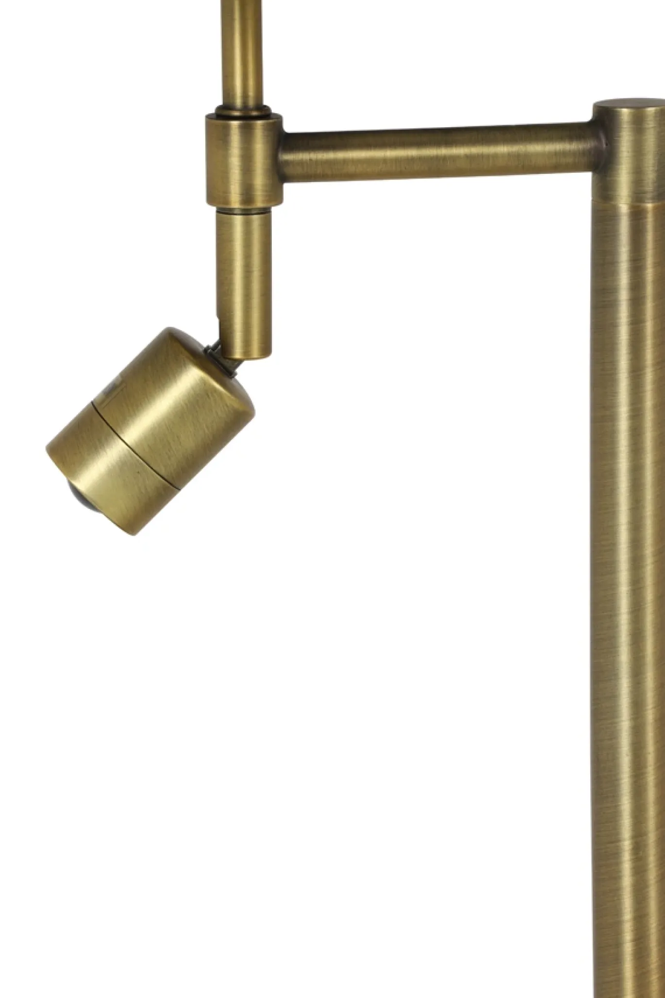 Light & Living Lampvoet Montana Antiek Brons met Led 47,5cm