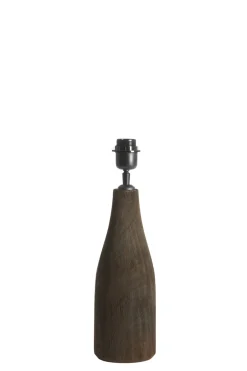Light & Living Lampvoet Trapino Donkerbruin 32cm