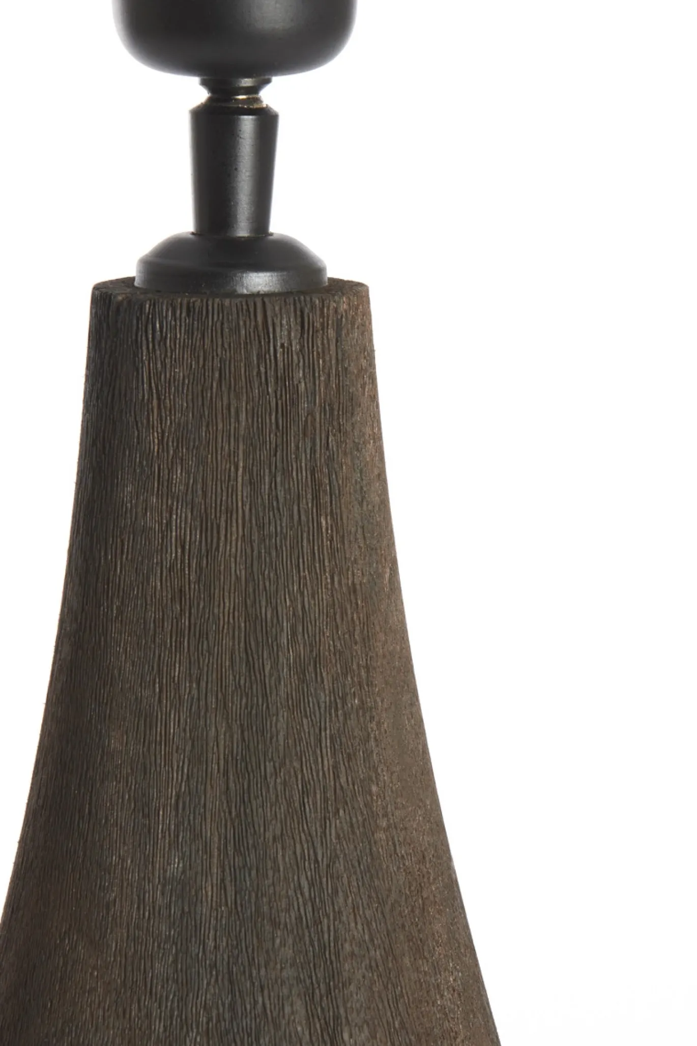 Light & Living Lampvoet Trapino Donkerbruin 32cm
