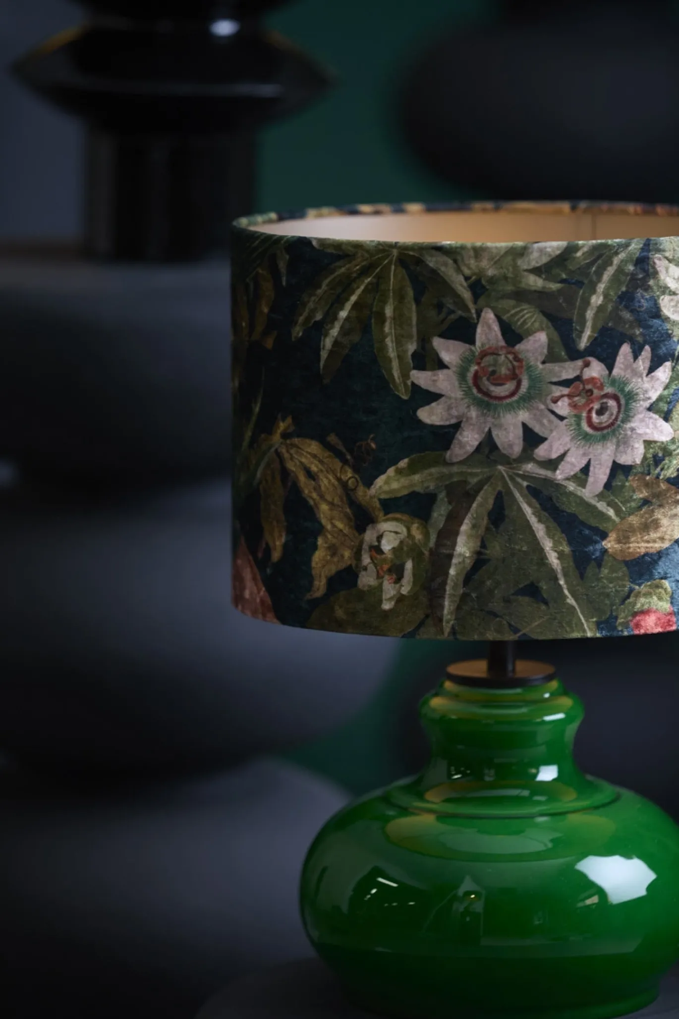 Light & Living Lampvoet Verde Glas Groen M
