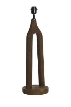 Light & Living Lampvoet Xitta Donkerbruin
