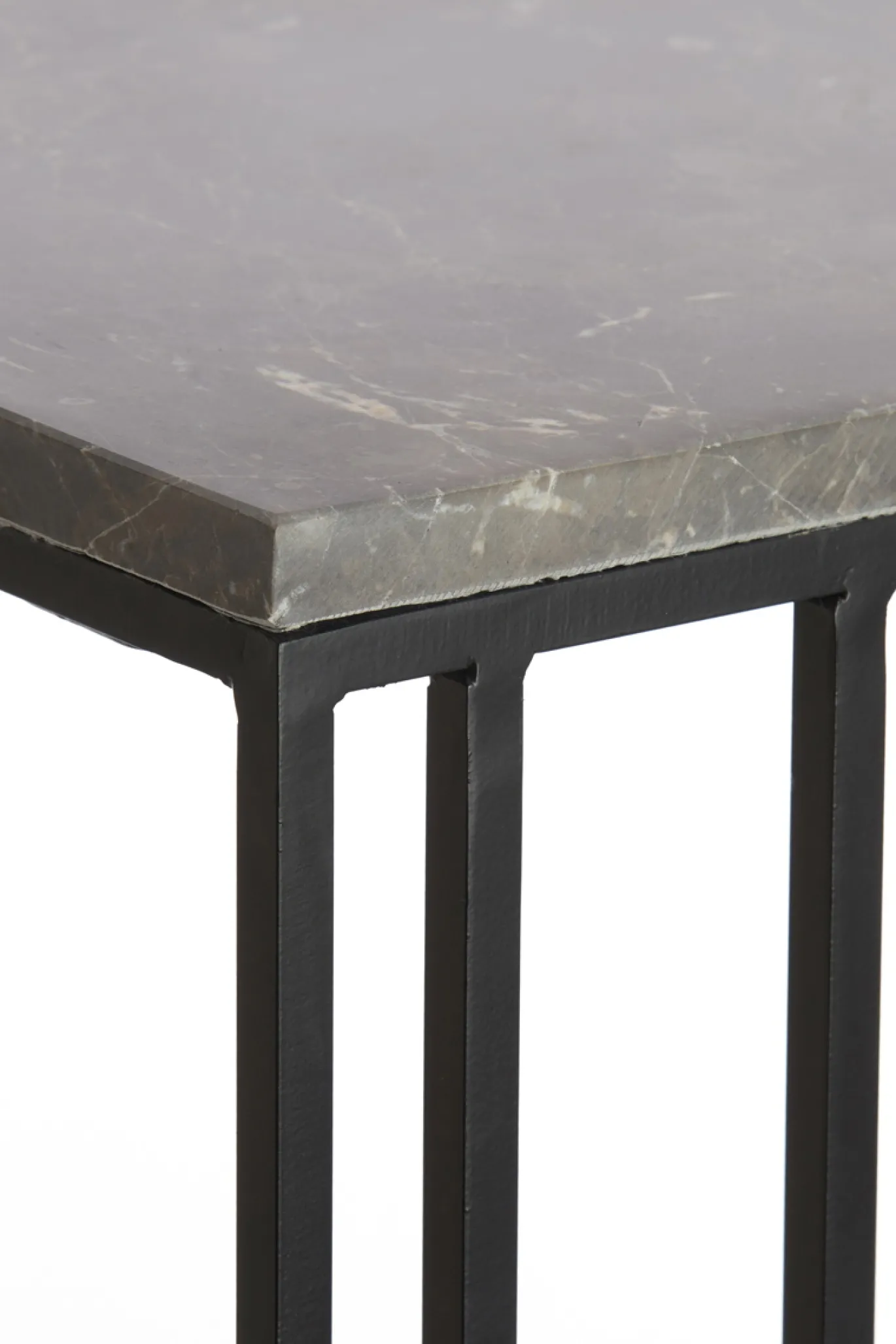 Light & Living Laptoptafel Roshan Marmer Bruin 41x31cm