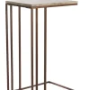 Light & Living Laptoptafel Roshan Travertin Bruin 41x31cm