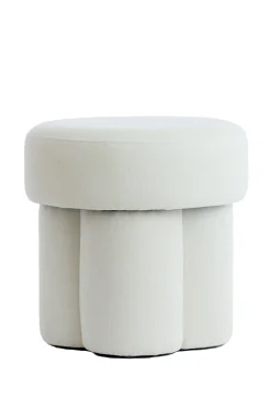 Light & Living Poef Curtea Crème