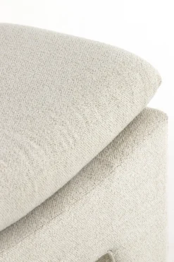 Light & Living Poef Dasha Beige 80cm