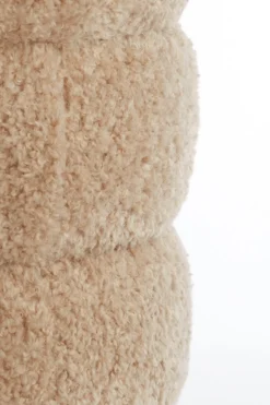 Light & Living Poef Jobbi Beige Ø40cm