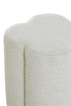Light & Living Poef Nalani Bouclé Crème