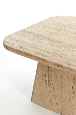 Light & Living Salontafel Kepami Travertin Zand 60x60cm