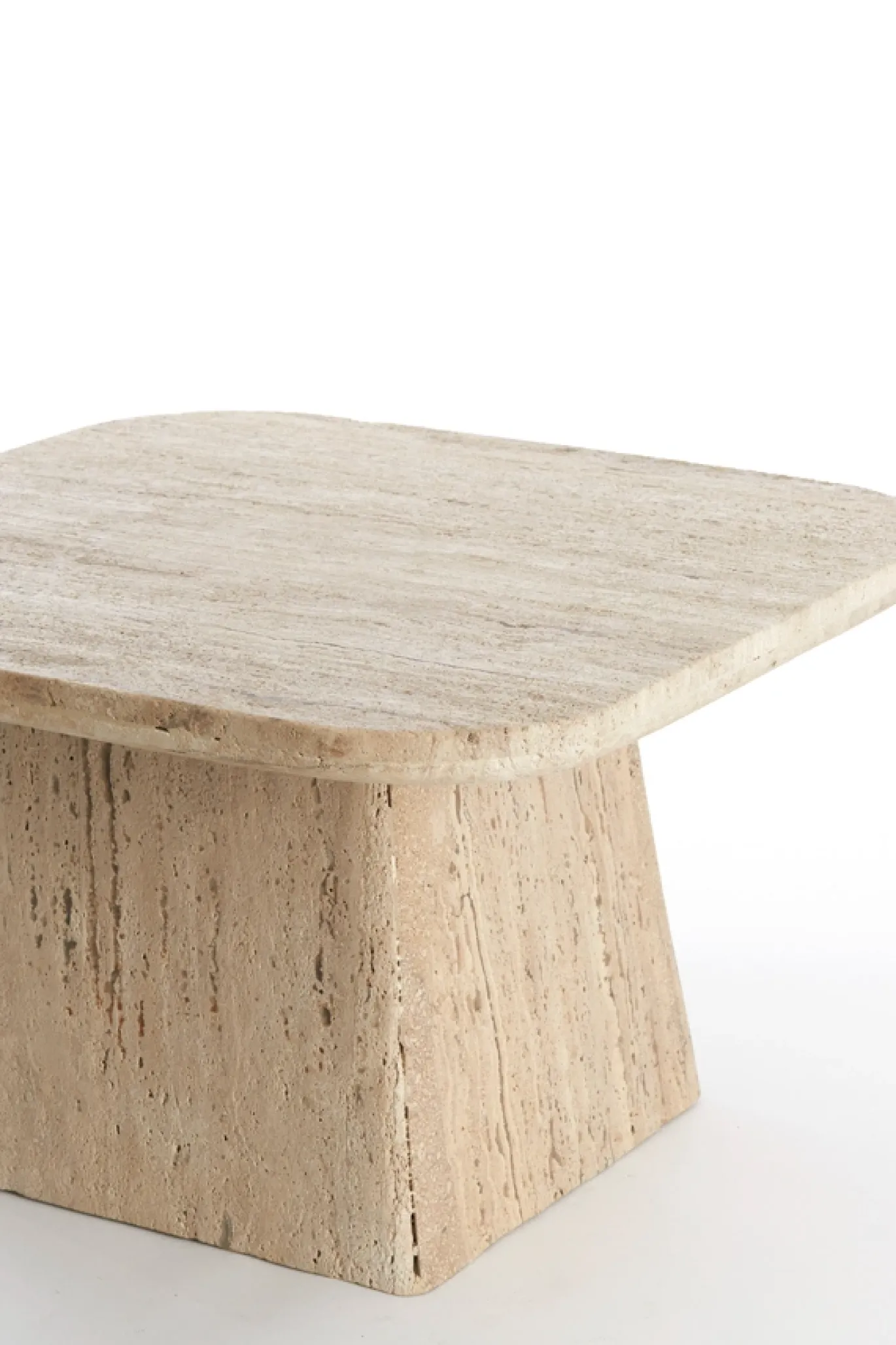 Light & Living Salontafel Kepami Travertin Zand 60x60cm