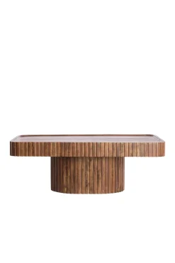 Light & Living Salontafel Kioto Donkerbruin 120cm