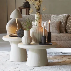 Light & Living Salontafel Kulona Beige Ø60cm