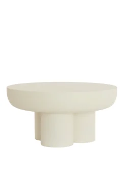 Light & Living Salontafel Mizuho Crème Ø70cm