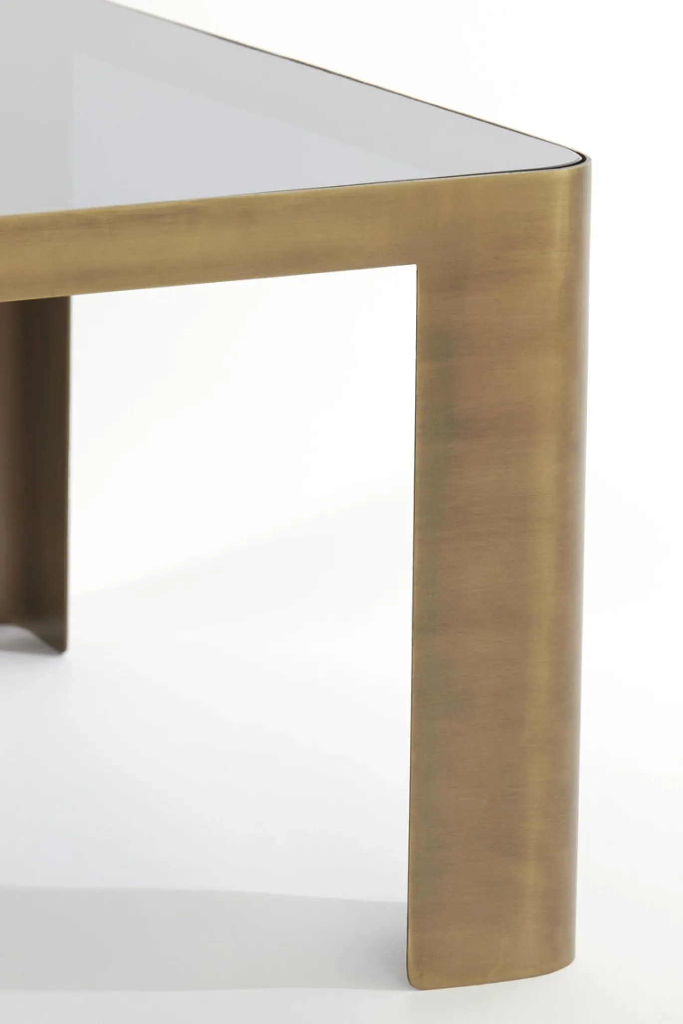 Light & Living Salontafel Oxe Brons/Smoke Set van 2