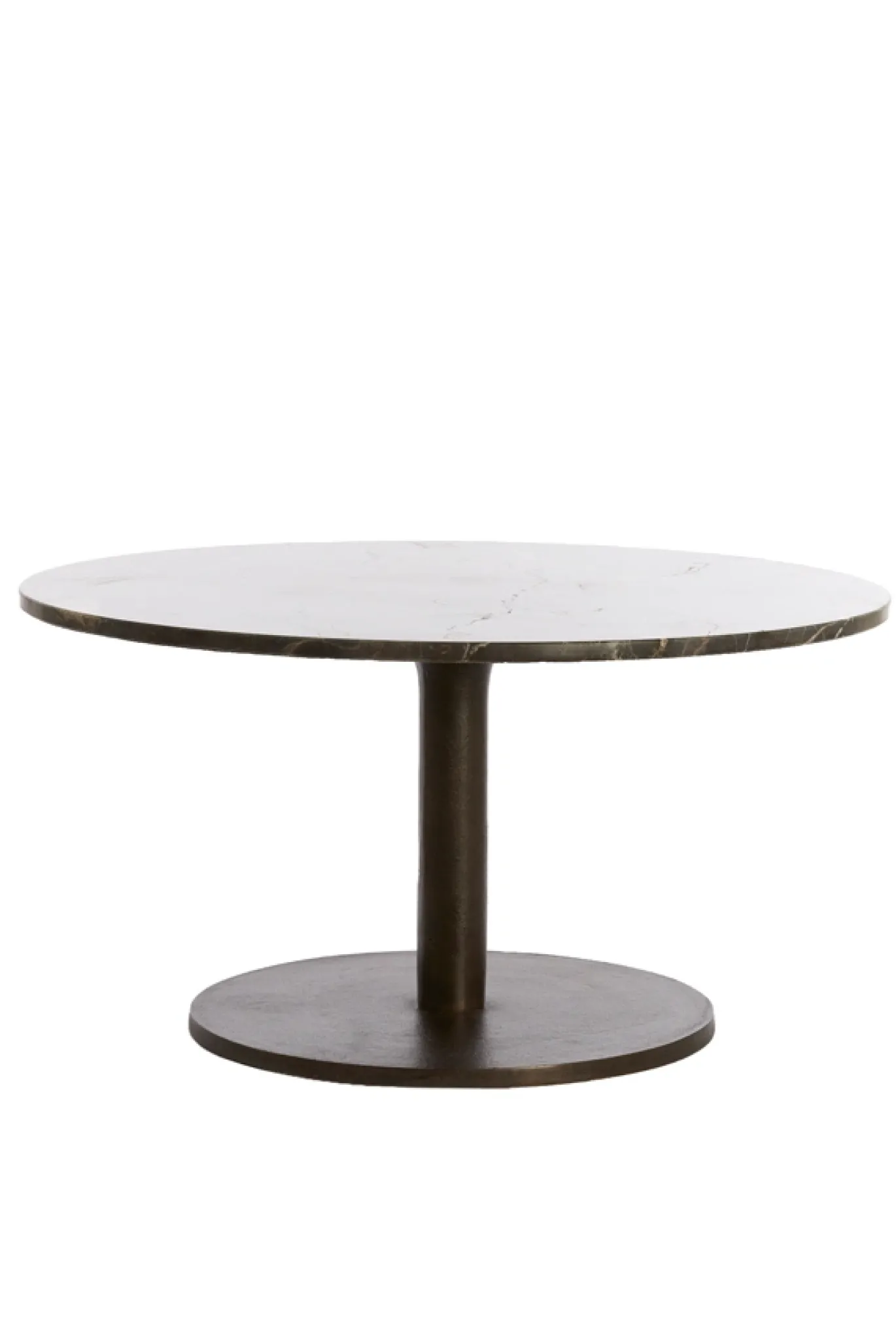 Light & Living Salontafel Pazo Marmer Donkerbruin Ø76cm