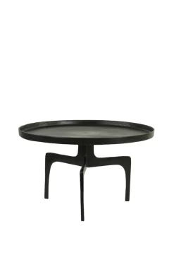 Light & Living Salontafel Set van 2 Pano Donker Brons Ø64/Ø75cm