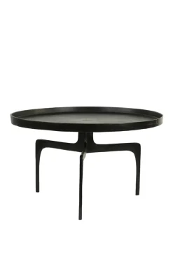 Light & Living Salontafel Set van 2 Pano Donker Brons Ø64/Ø75cm