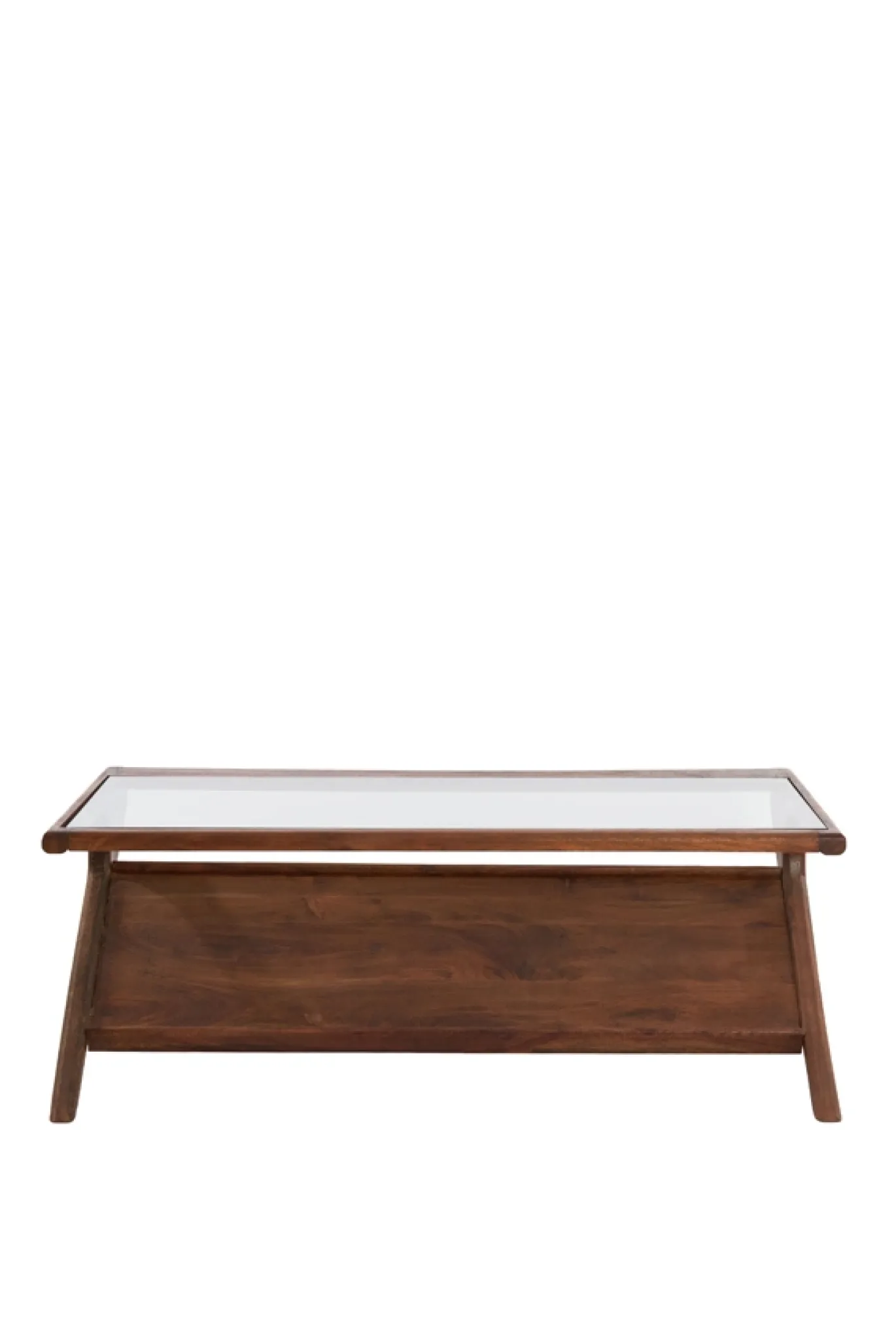 Light & Living Salontafel Yuki Acaciahout & Glas 112cm