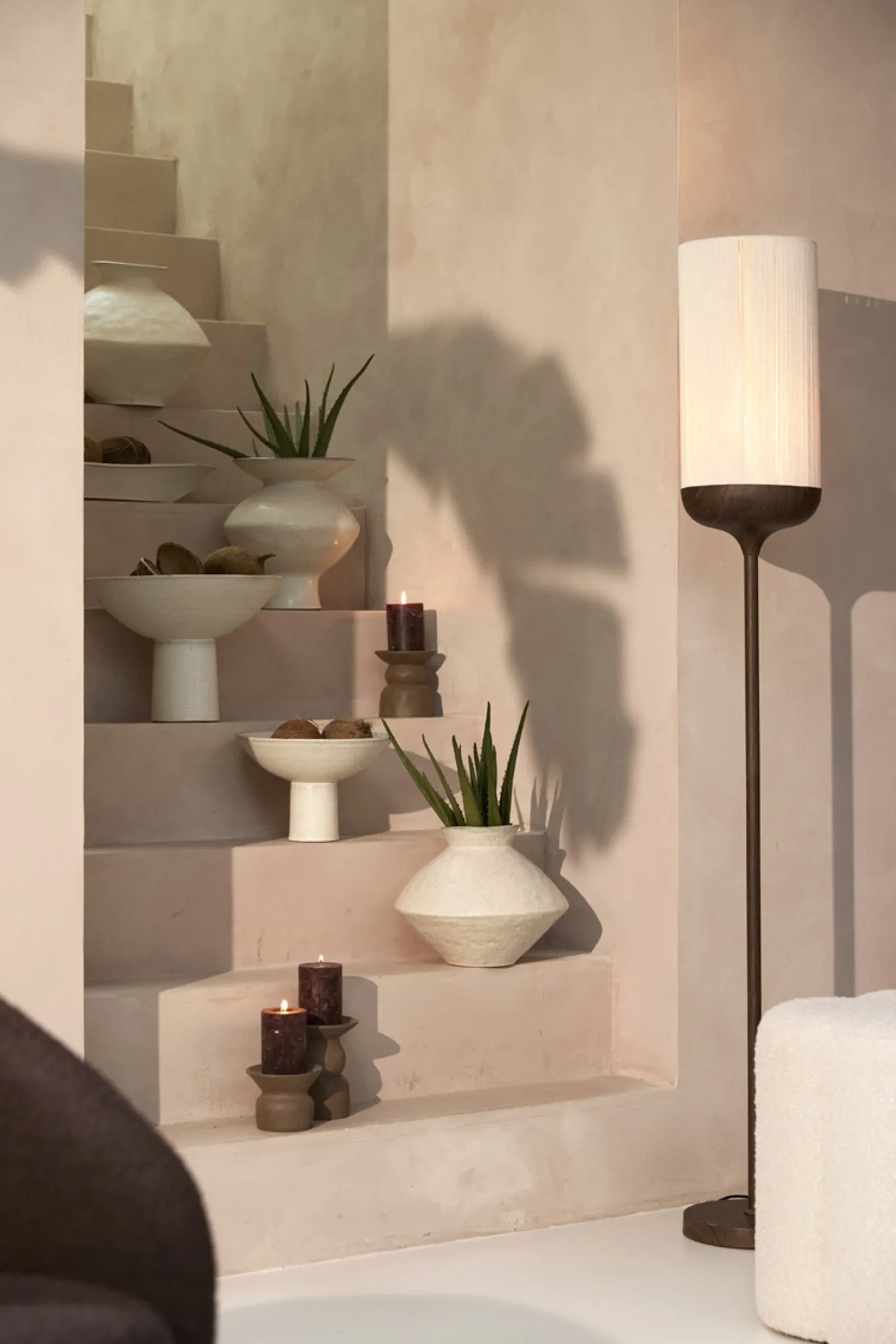 Light & Living Schaal Vasco Mat Crème