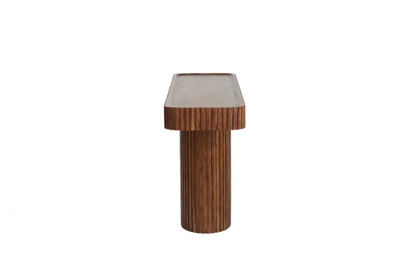 Light & Living Sidetable Kioto Donkerbruin 154cm