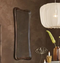 Light & Living Spiegel Alamos Mangohout Roodbruin 68x160cm