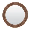 Light & Living Spiegel Florion Mangohout Bruin Ø100cm