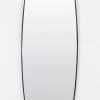 Light & Living Spiegel Libra Mat Zwart Smoke Glas 40x100cm