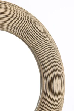 Light & Living Spiegel Piedre Rotan Bruin Ø71cm