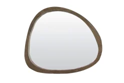 Light & Living Spiegel Sonora Mat Donkerbruin 80x70cm