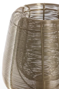 Light & Living Tafellamp Aboso IJzer Licht Goud Ø24x54cm