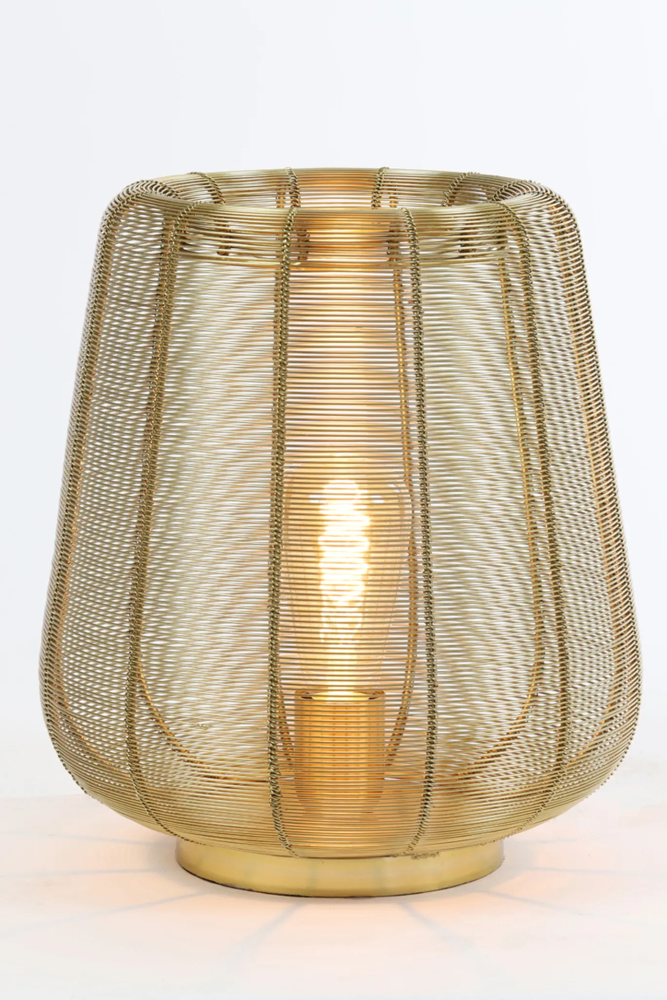 Light & Living Tafellamp Adeta IJzer Goud Ø29cm
