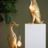 Light & Living Tafellamp Duck Antiek Brons 48,5cm