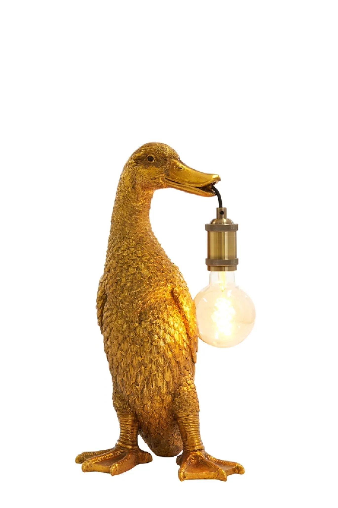Light & Living Tafellamp Duck Antiek Brons 48,5cm